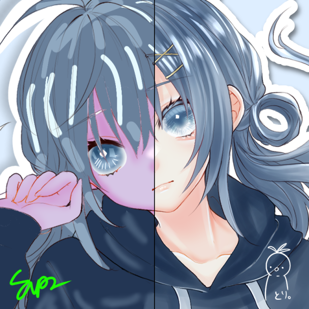 とりさんと合作しました