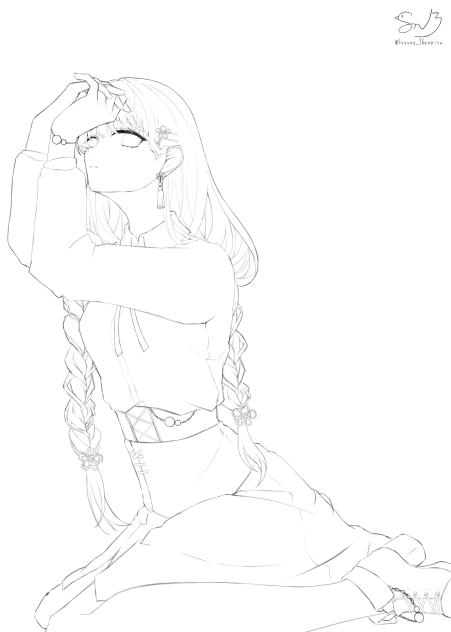 ユーフォノスクオリア FA 線画