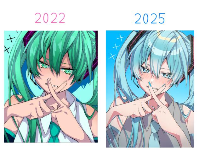 3年越しの塗り絵
