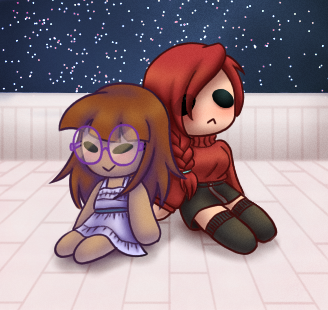 My first time drawing a background(fix)