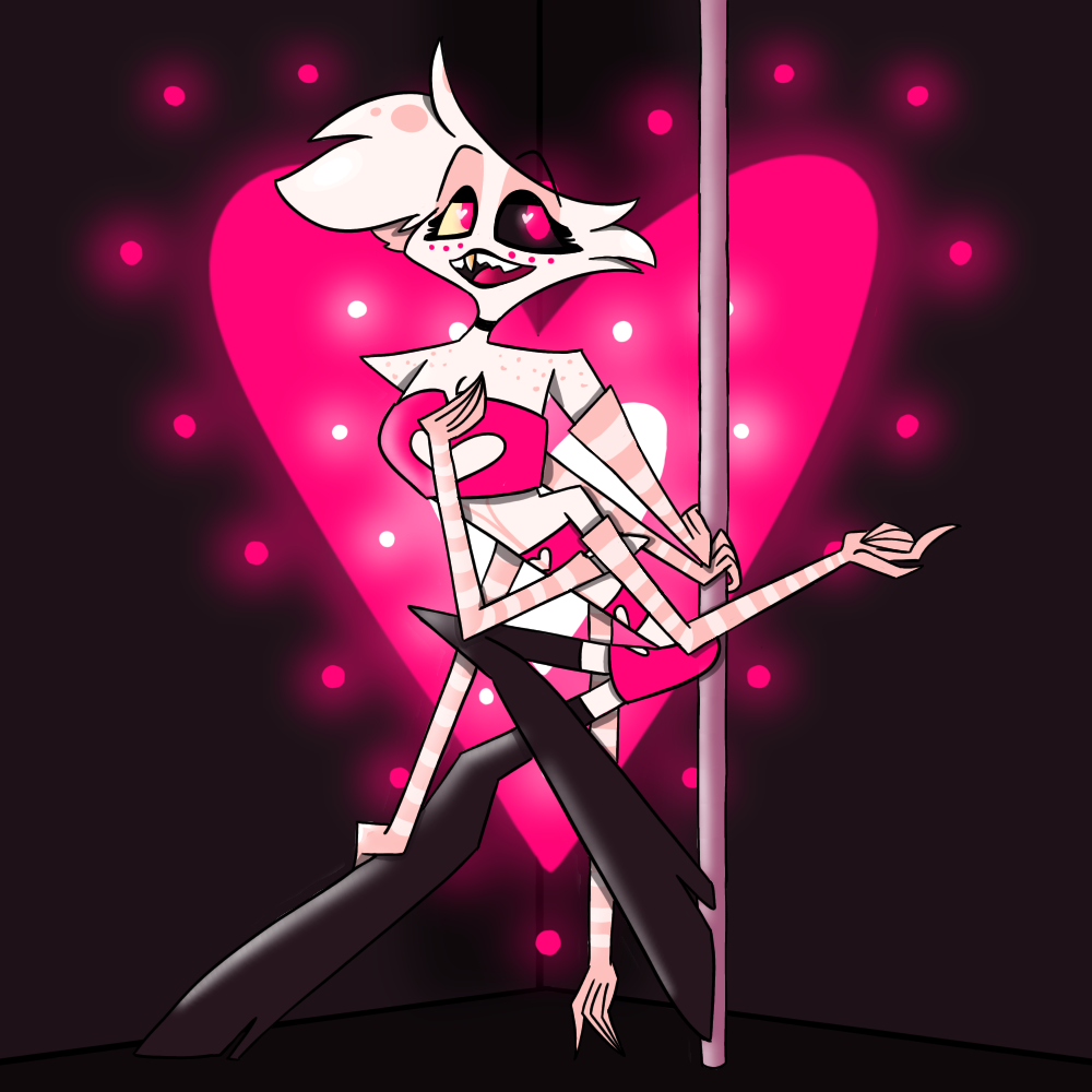 【販売者一推し】Francesca B∣ANGEL'S DUST Angel Dust (from Hazbin Hotel) - ibisPaint