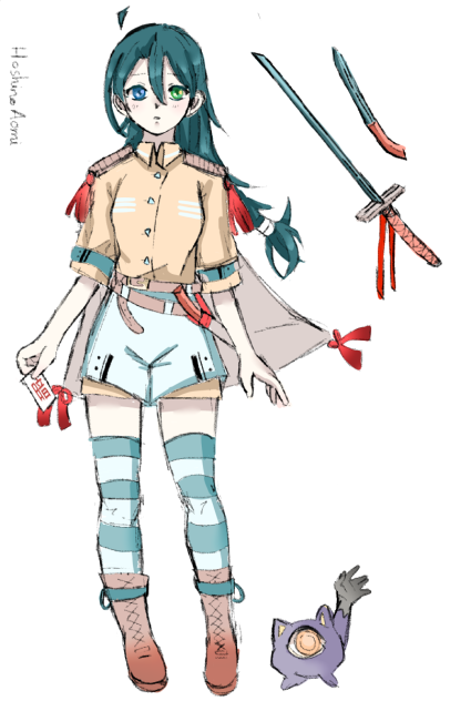 Character design-Hoshino Aomi