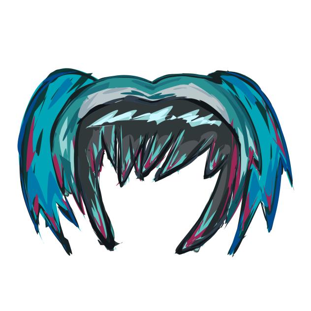 miku hair