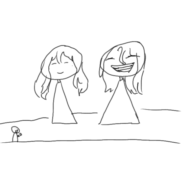 friends for a second