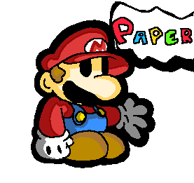 Paper Mario But its 32 bits