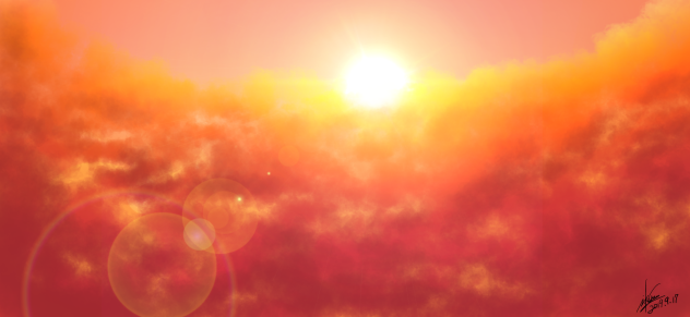 雲の向こう