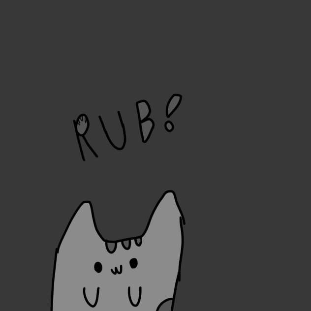 Pusheen Wants rub
