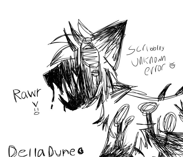 Unknown error sketch XD (gore)