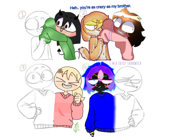 Sweater collab - ibisPaint