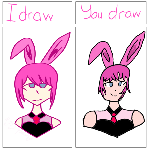 I  draw you  draw