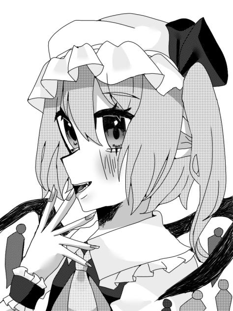 フランちゃんモノクロ