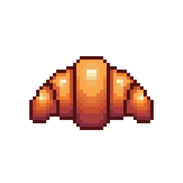 Croissant (pixel)