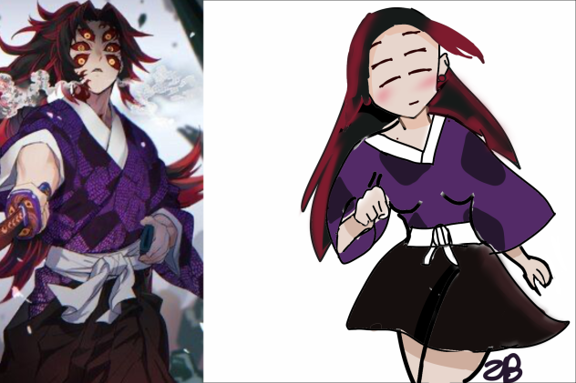 Kokushibo as a girl