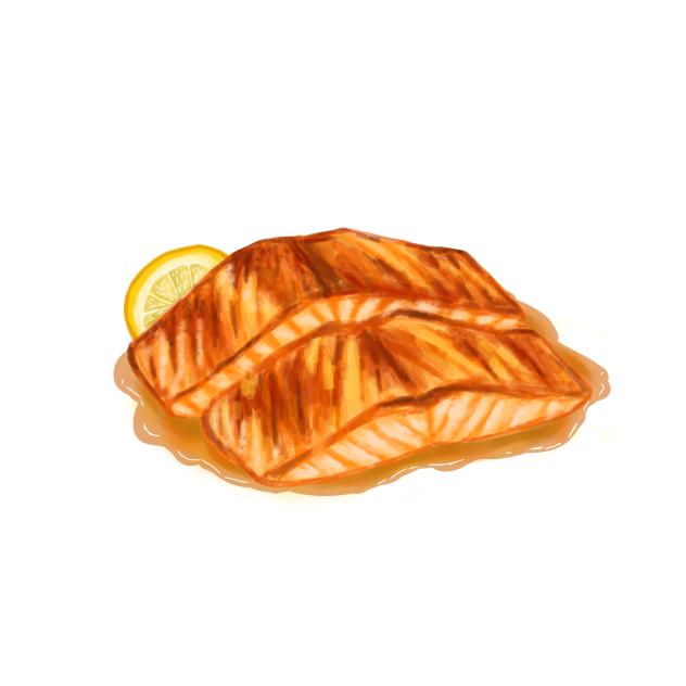 Salmon (No Plate)