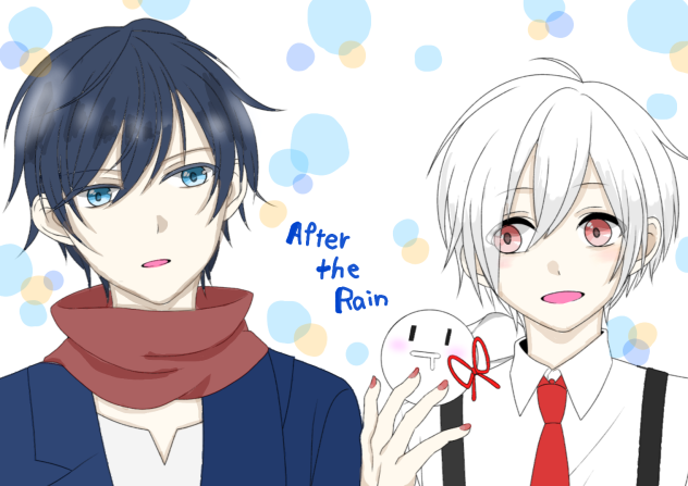 そらまふ線画ぬらせていただきました！