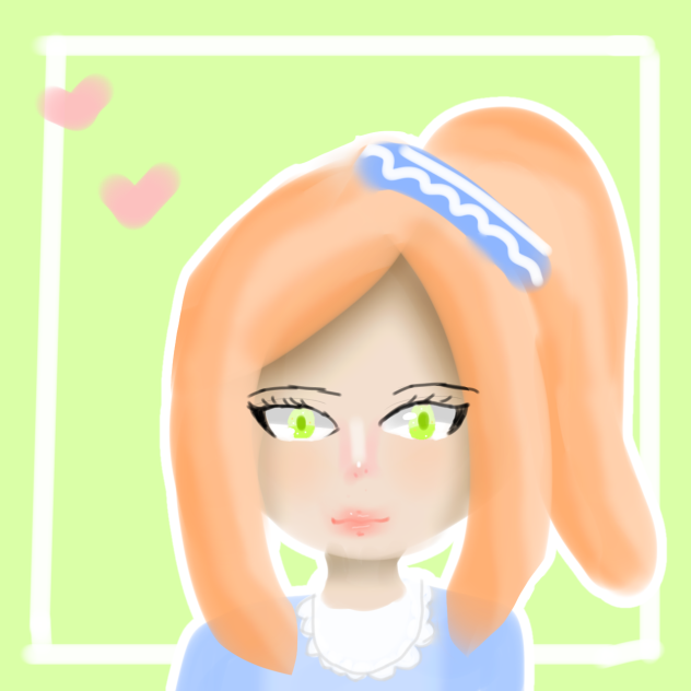 girl with orange hair