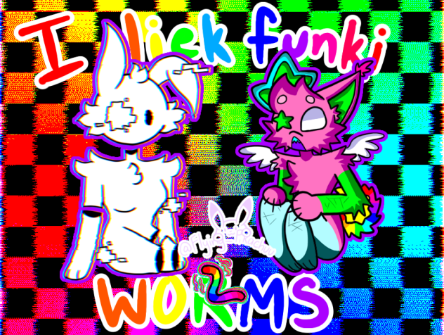 I liek funki worms 🌈🪱