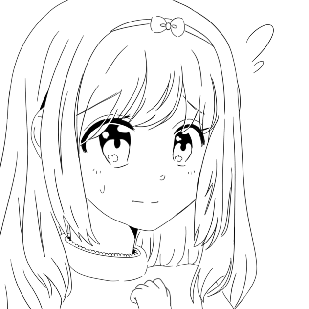 Lineart girl