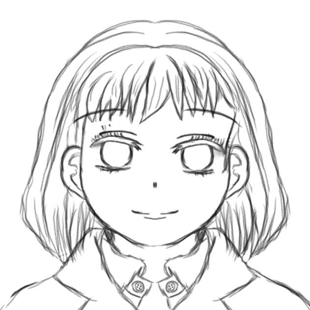 イラスト基本練習(線画)