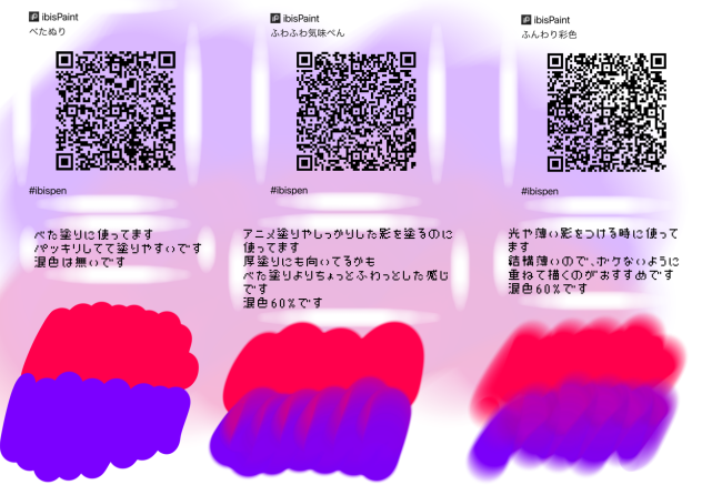 塗りぺんはいふ(=ﾟωﾟ)ﾉ