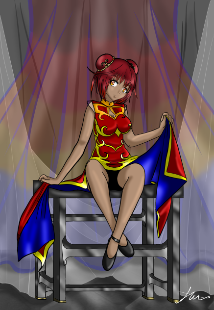 Flame goddess