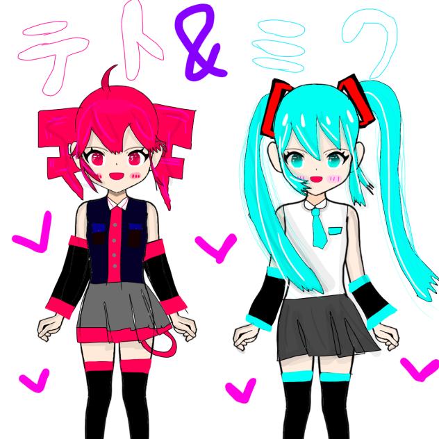 ミク&テト