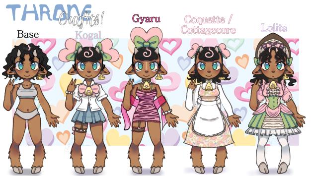 Throne Outfits!
