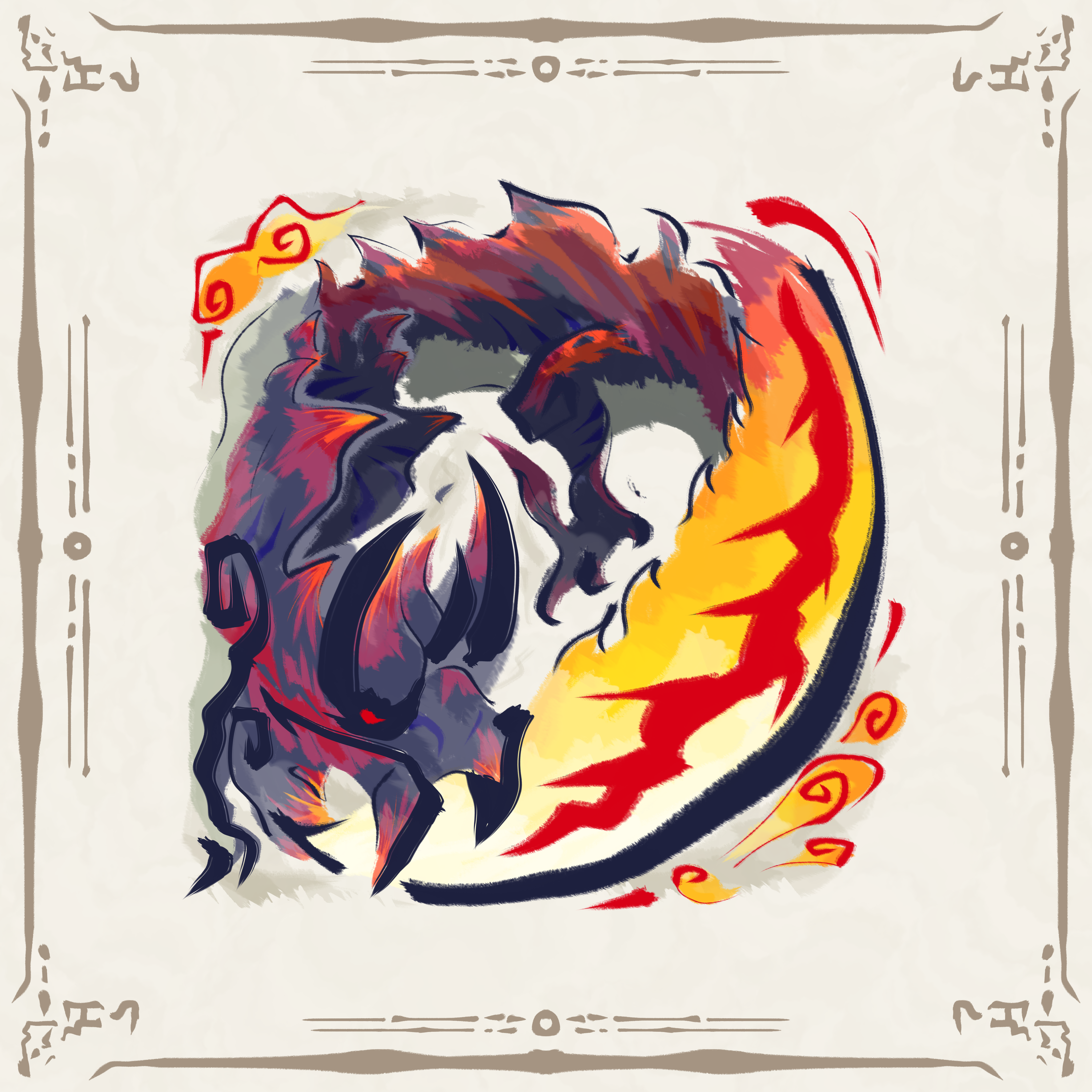 燼滅刃ディノバルド - ibisPaint