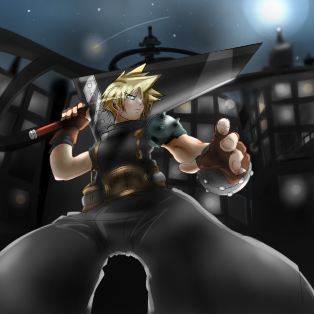 Cloud Strife - ibisPaint