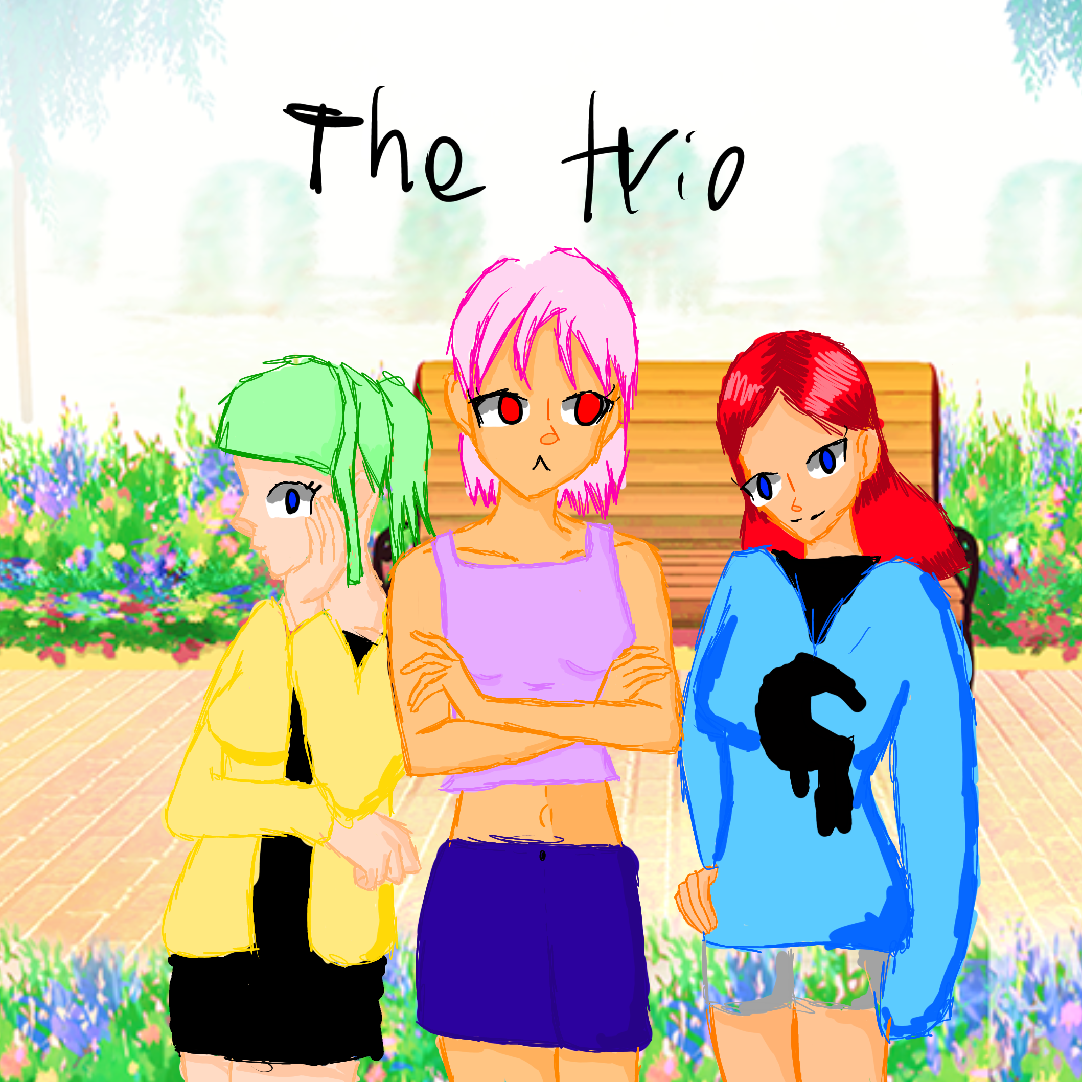 The trio - ibisPaint