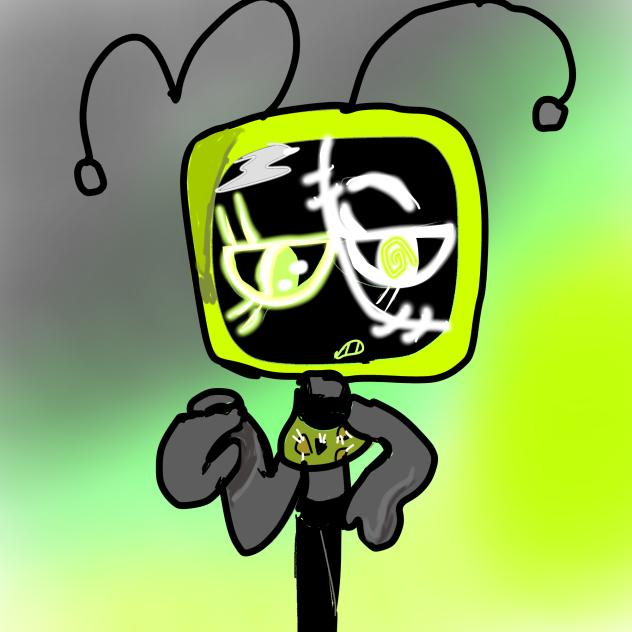 Vee’s Zapped creation skin💚🧟‍♀️