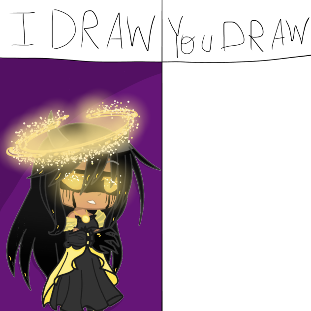 I draw you draw✨ ojalá alguien lo vea