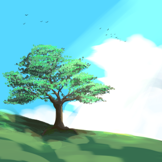 green 💚 lanscape