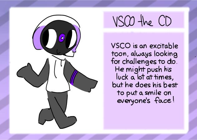 VSCO introduction card
