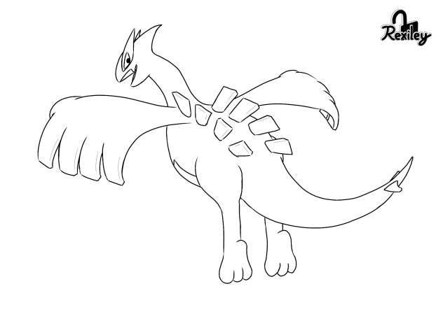 Lugia - Coloring