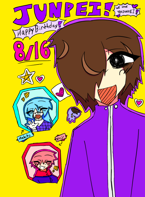 Junpei Yoshino Birthday Fanart