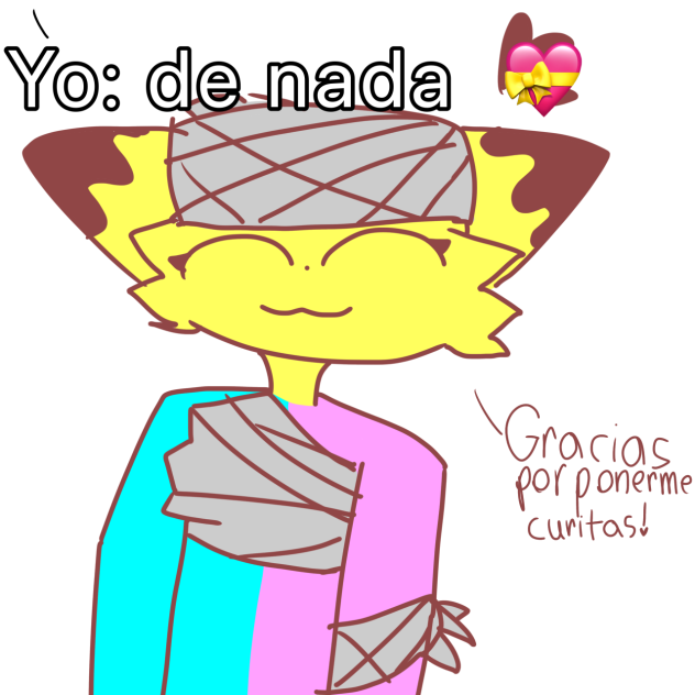 Pika con curitas