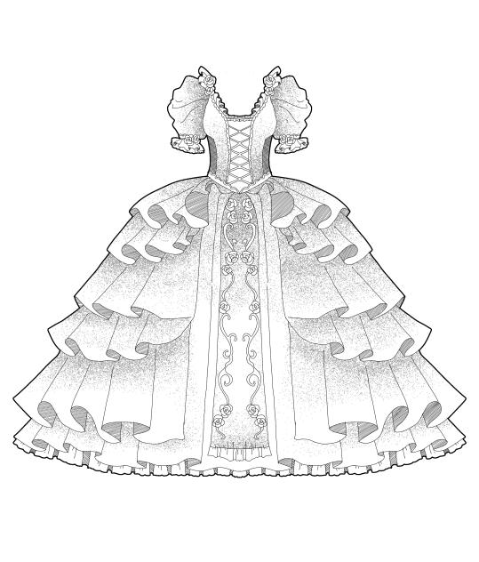 Clothing 6 (stippling)