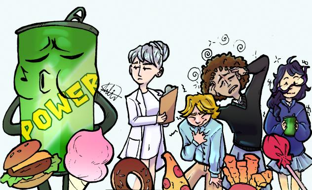 Energy Drinks - ibisPaint