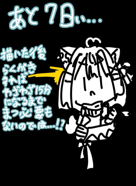 あと7日