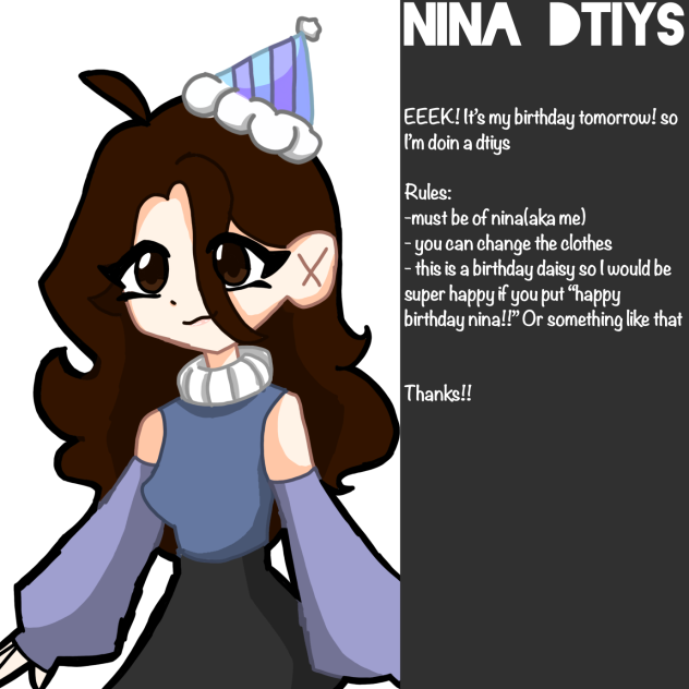 Nina birthday ditys - ibisPaint