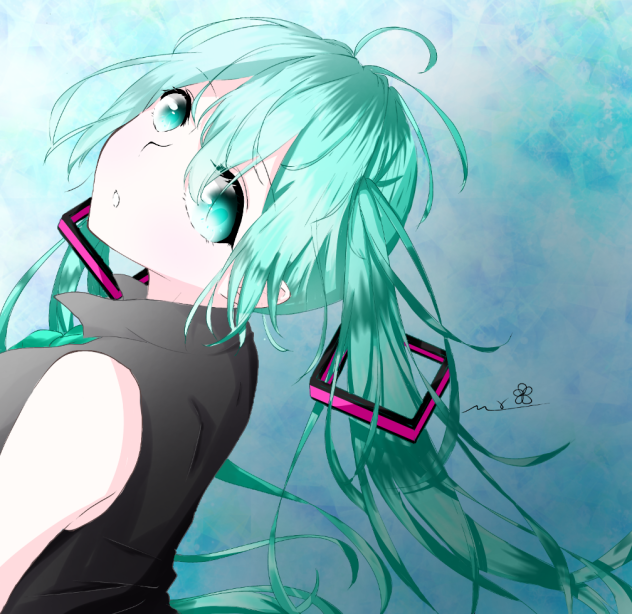 初音ミクお借りしました！