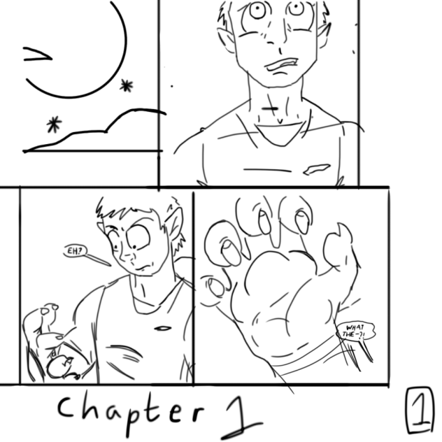 Chapter one werewolf TF - ibisPaint