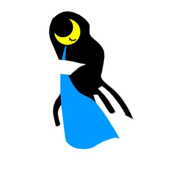 夜景っぽいお姉さん