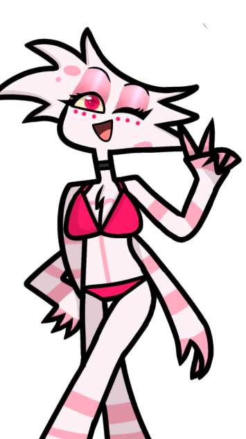 Angel dust in a bathing suit