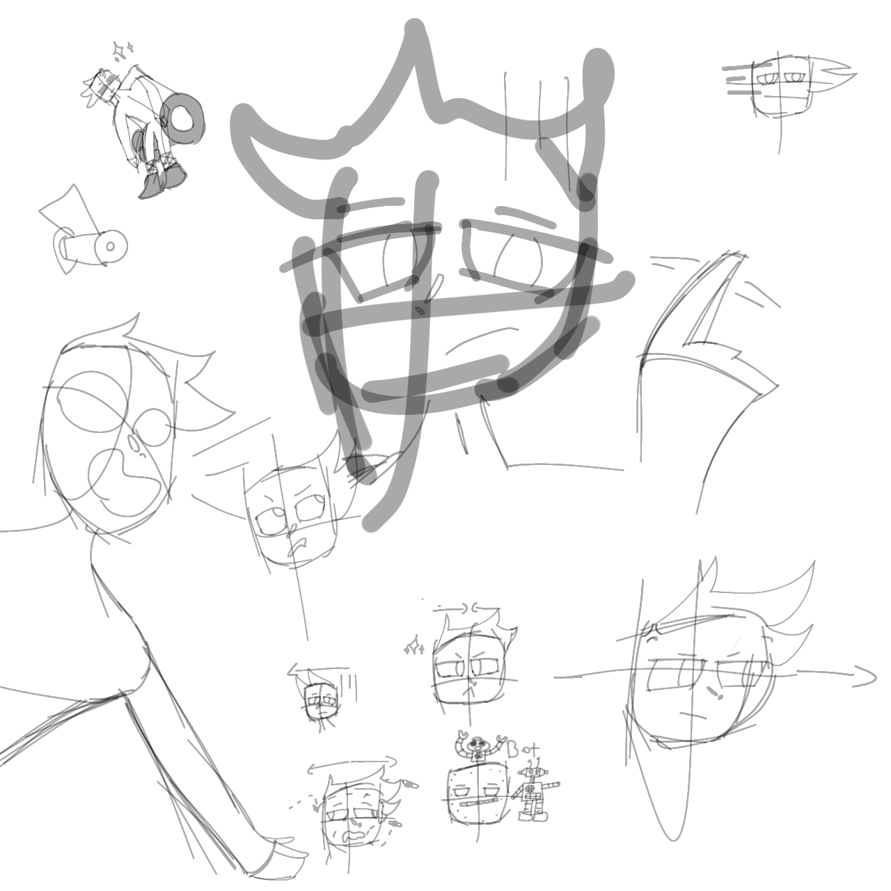 quick sketches - ibisPaint