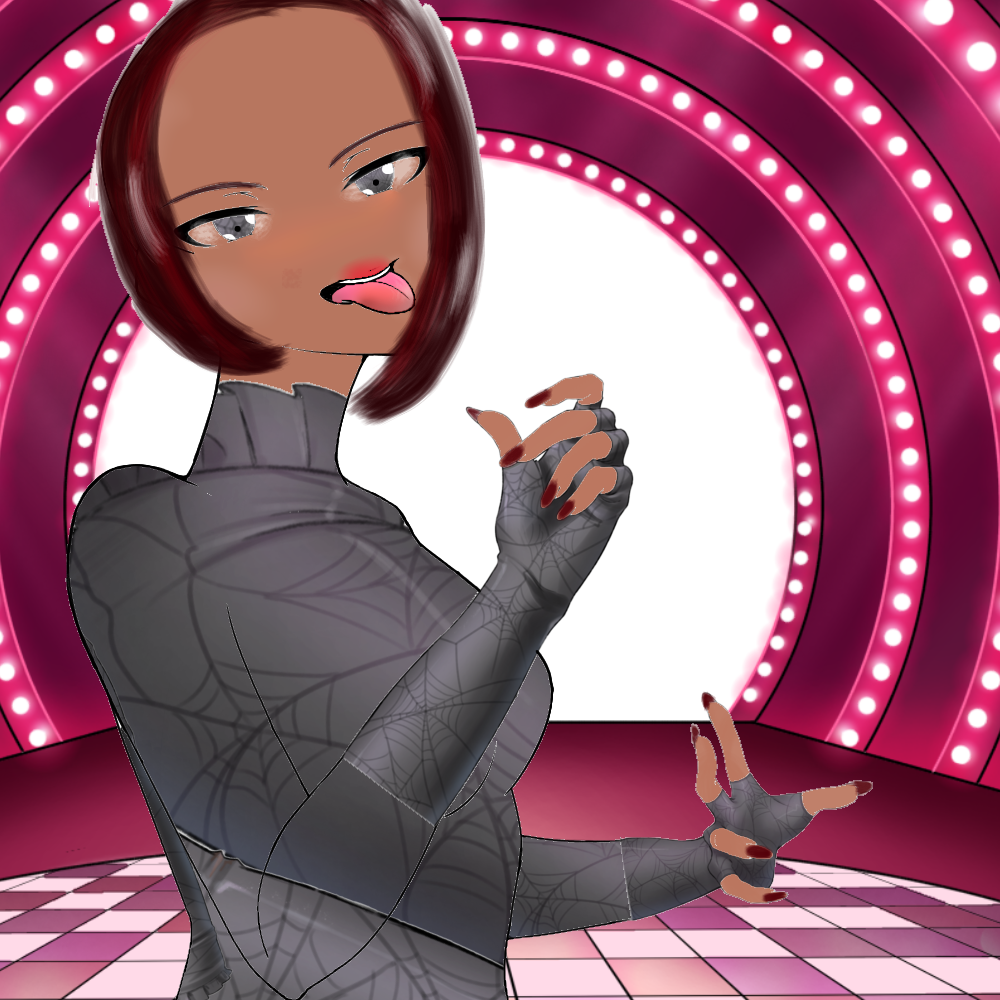 Spider Web Pink IbisPaint