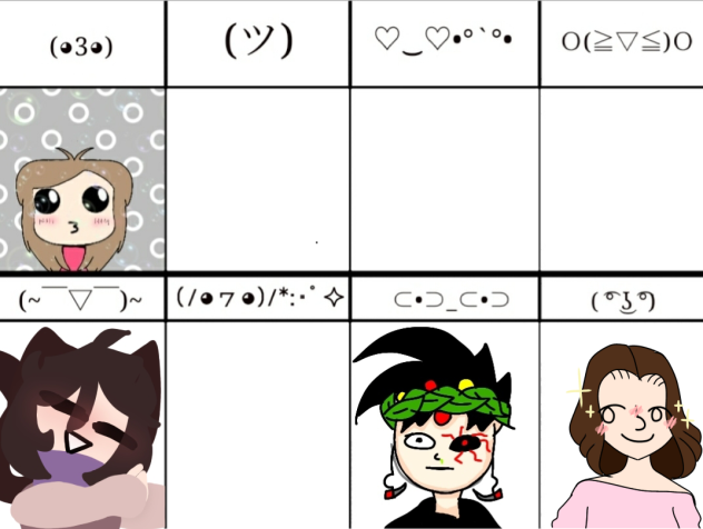 Emoticon face thing update