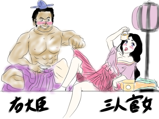 ひな祭り　落書き