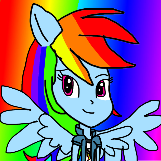 Equestria Girl Rainbow Dash